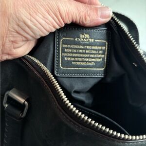 Coach Black Bag / purse